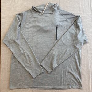 Patagonia Sunshade Technical Hoody Mens 2XL Blue Gray Fishing Outdoor Zip Pocket